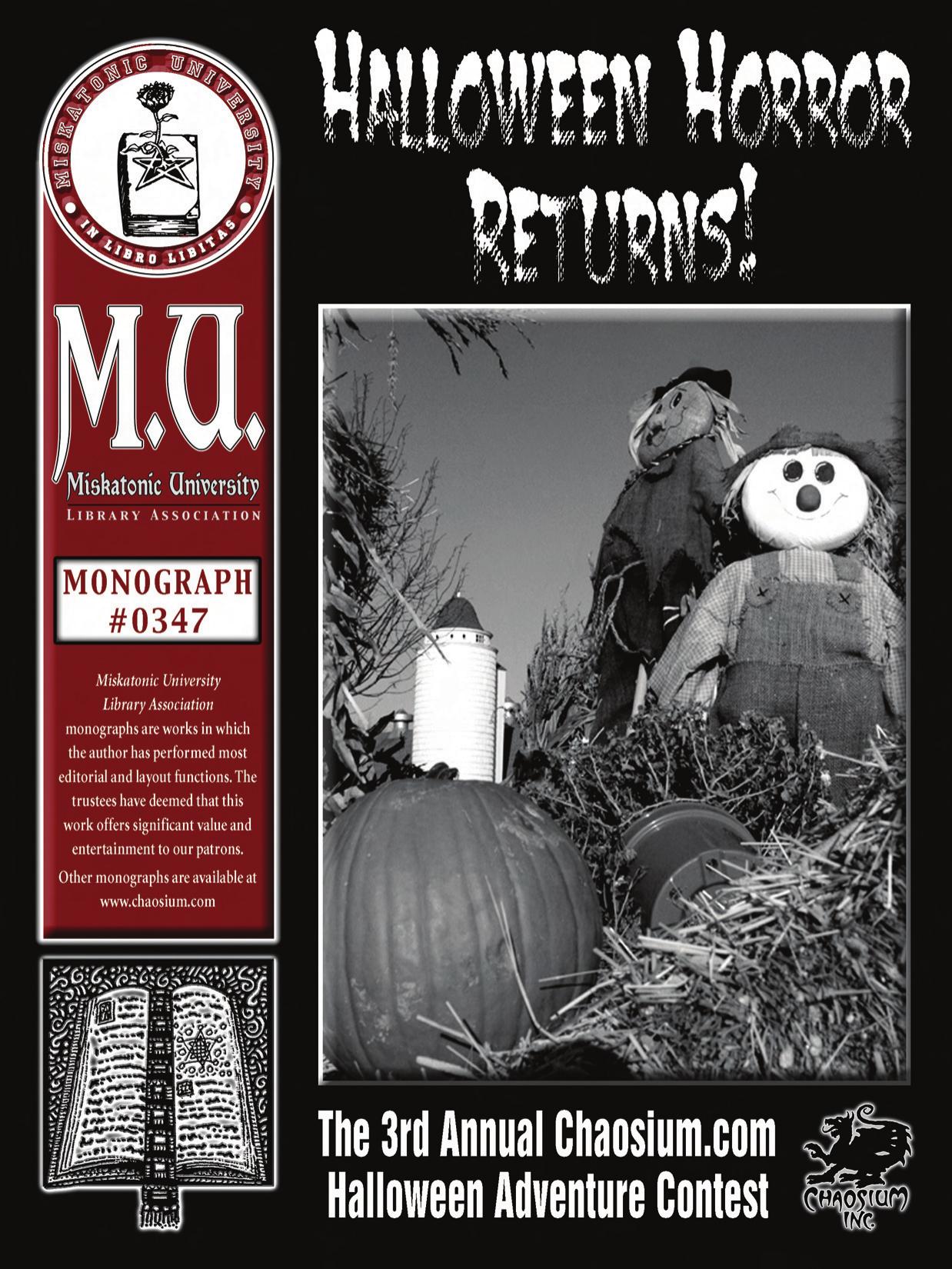 Miskatonic University Issue #0347: Halloween Horror