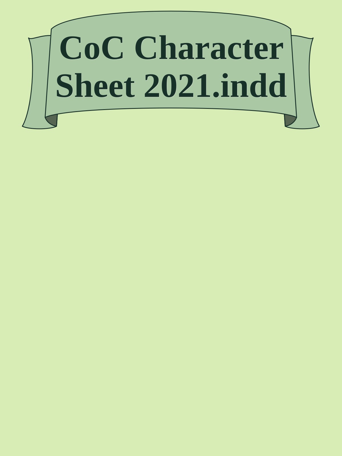 CoC Character Sheet 2021.indd