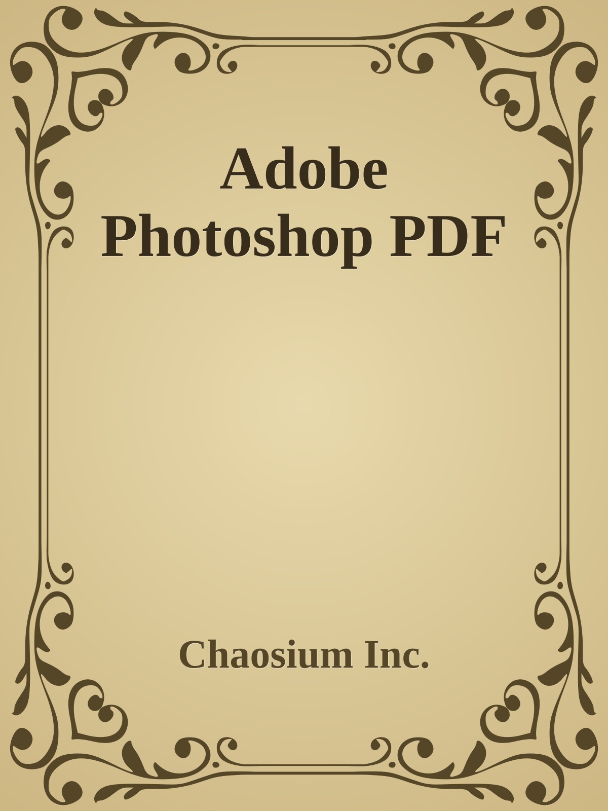 Adobe Photoshop PDF