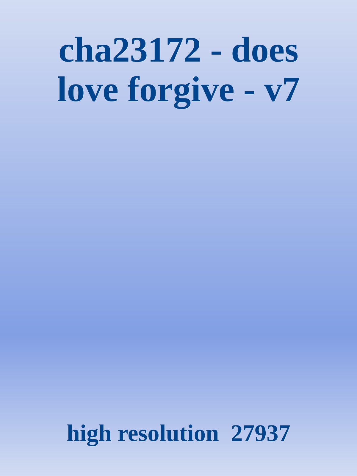 cha23172 - does love forgive - v7