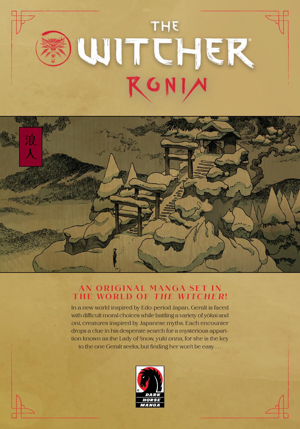 The Witcher: Ronin (Manga)