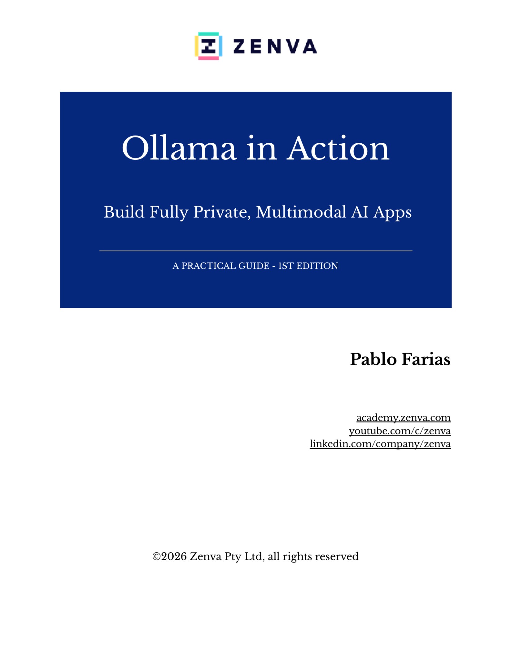 Ollama in Action: Build Fully Private, Multimodal AI Apps