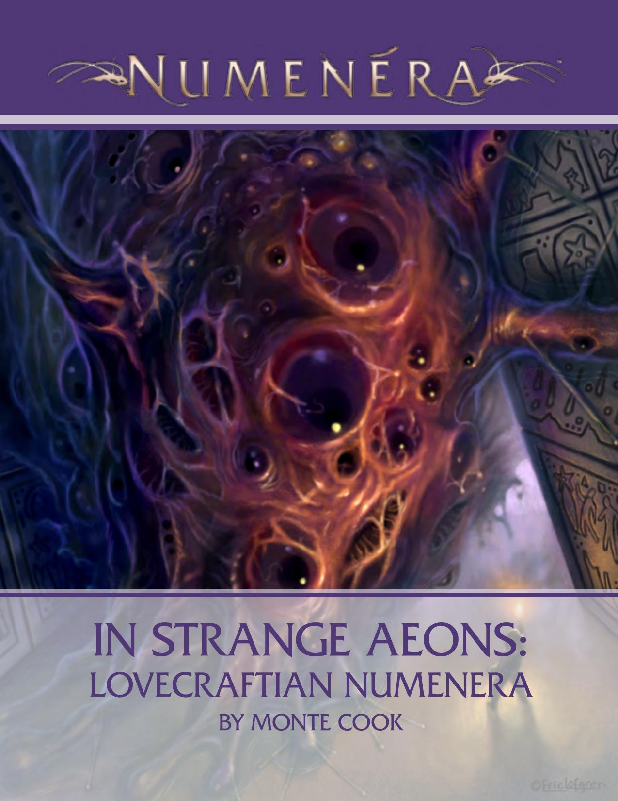 In Strange Aeons - Lovecraftian Numenera