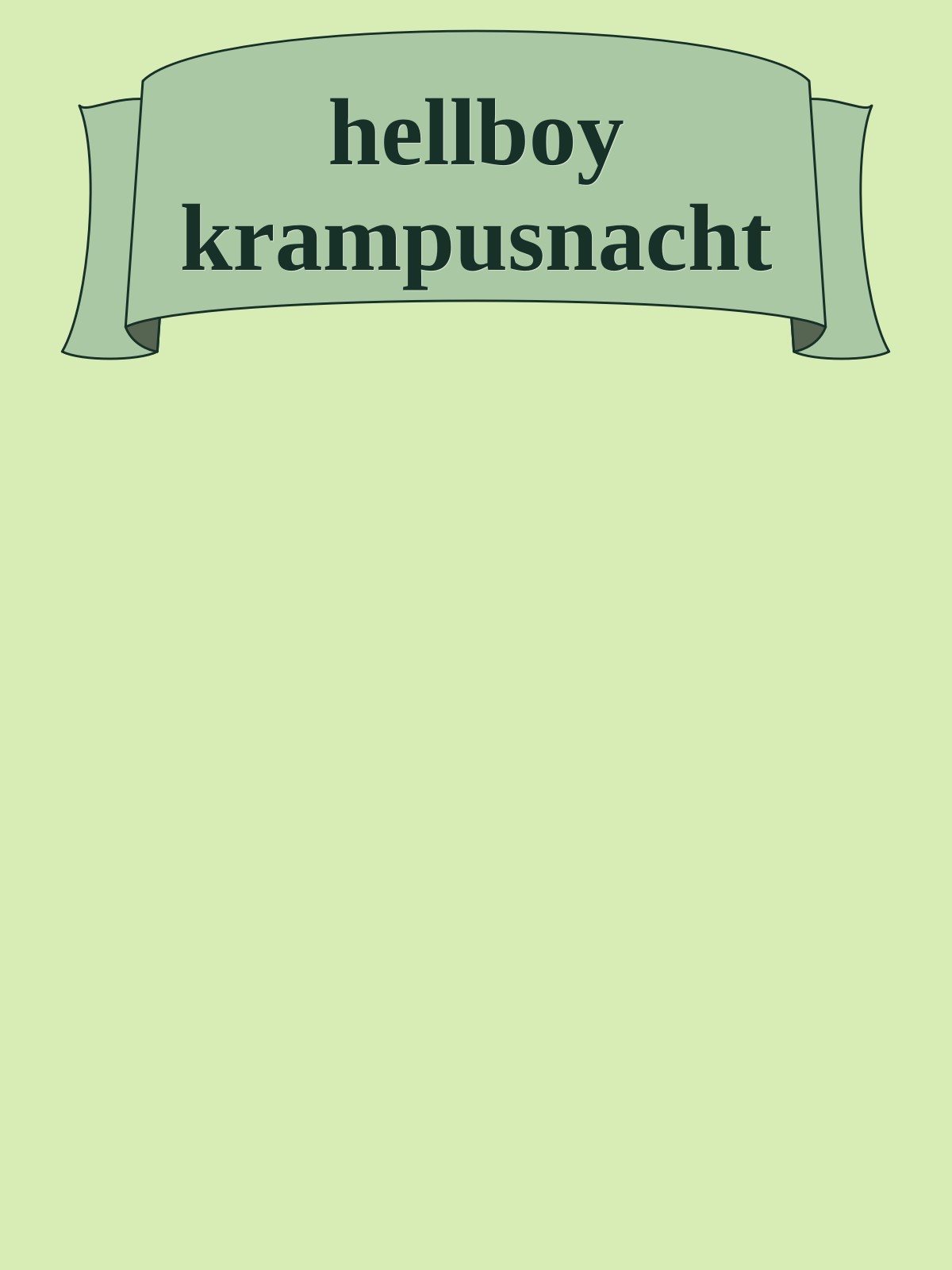 hellboy krampusnacht