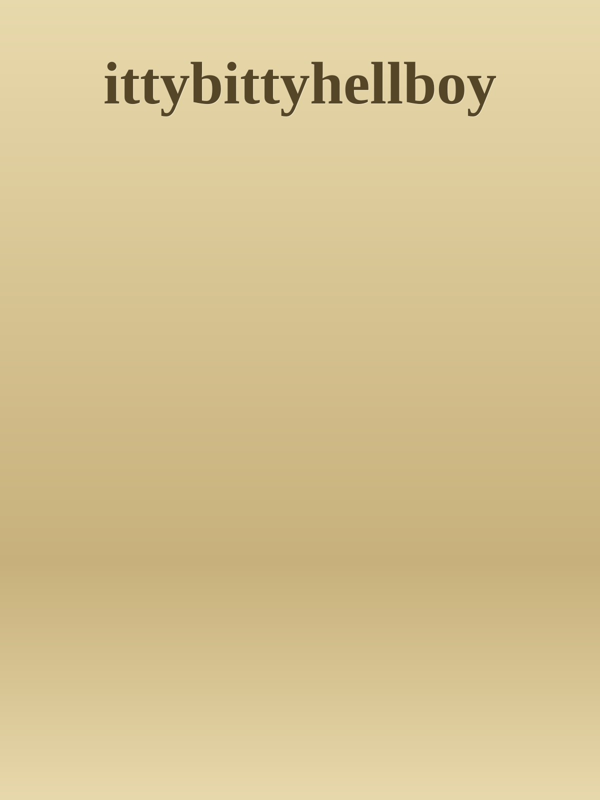 ittybittyhellboy