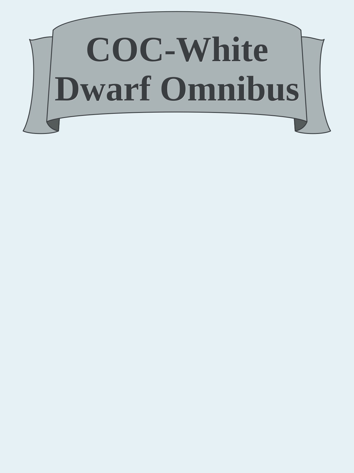 COC-White Dwarf Omnibus