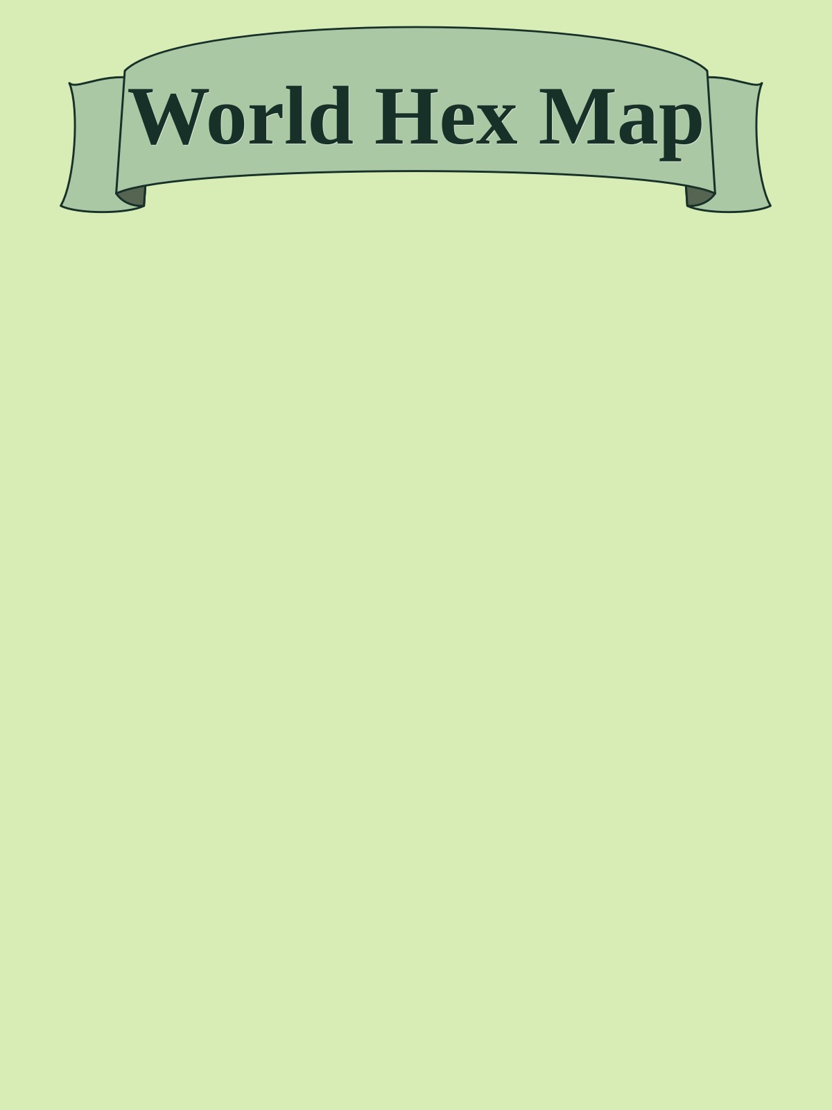 World Hex Map