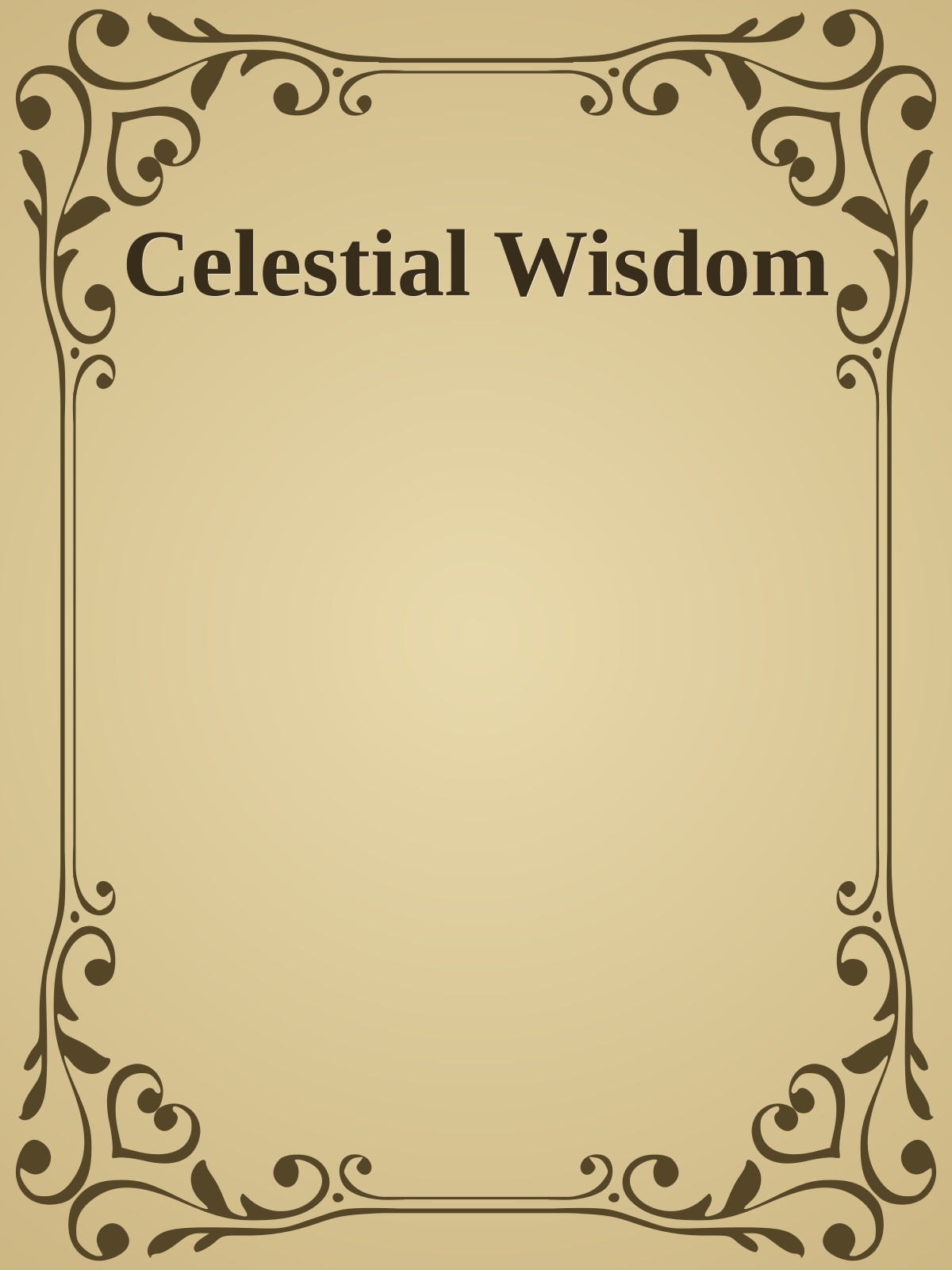 Celestial Wisdom