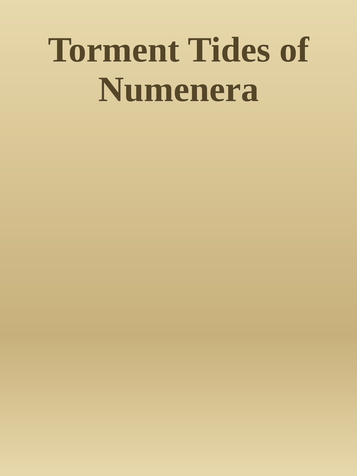 Torment Tides of Numenera