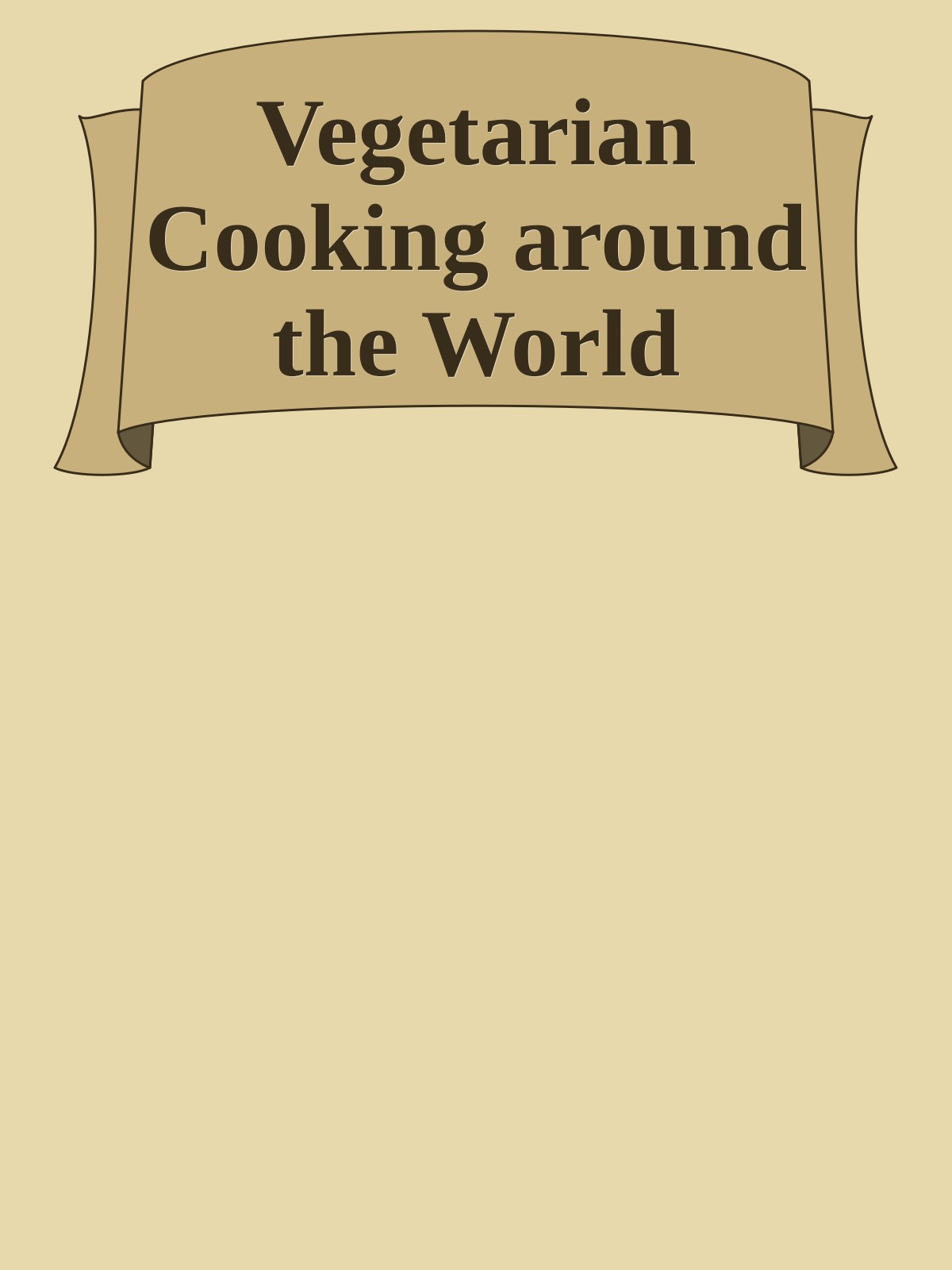 Vegetarian Cooking around the World
